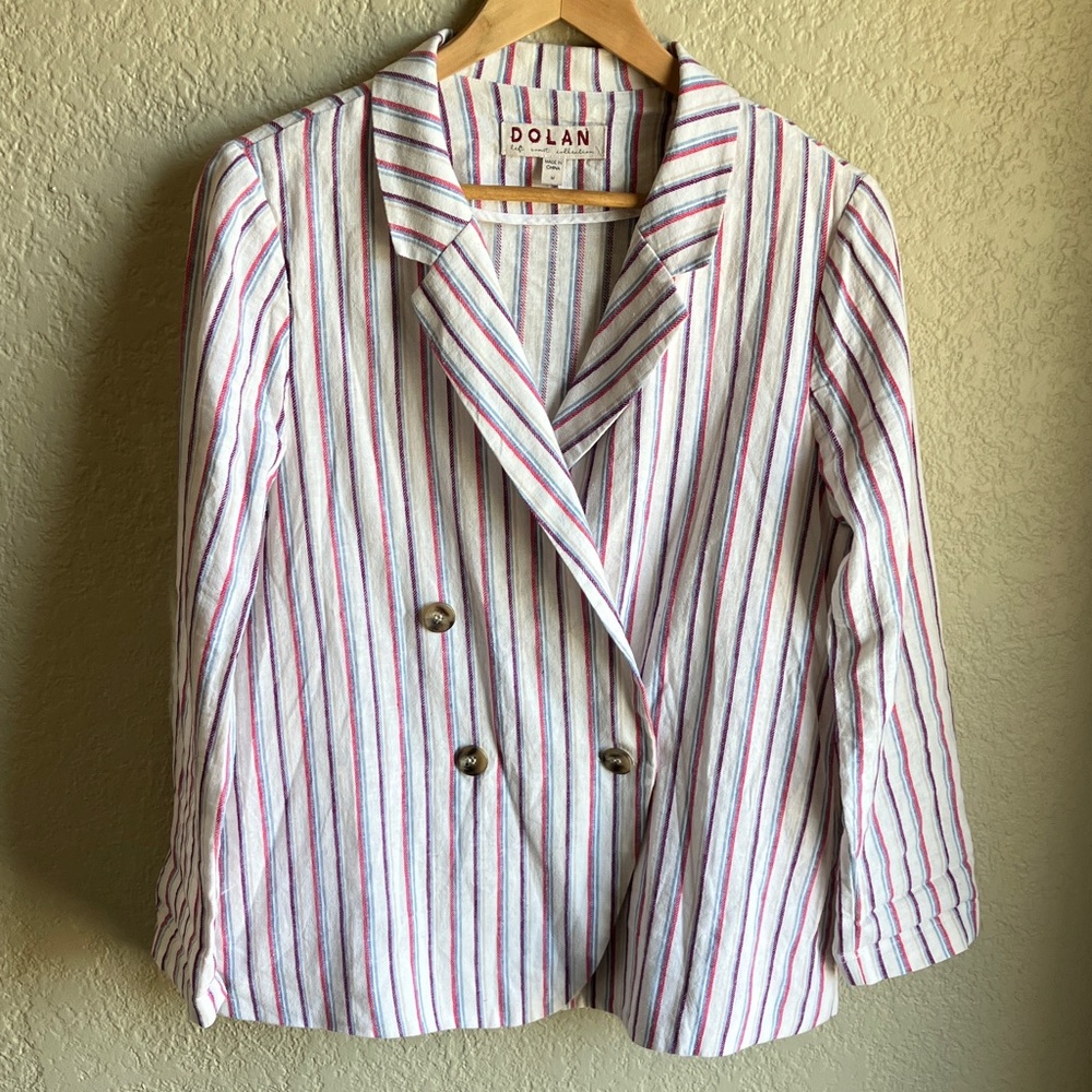 Anthropologie Dolan linen blend easy jacket